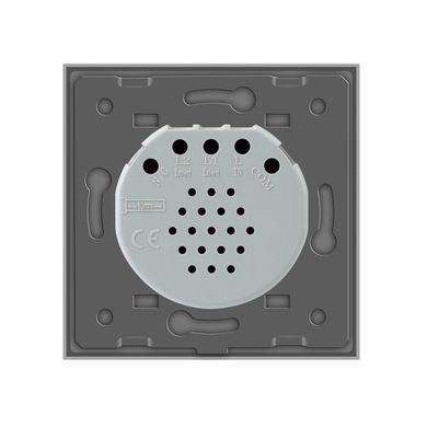 Сенсорный проходной/перекрестный выключатель 1 сенсор Livolo