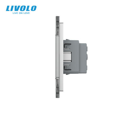 Four way wall power socket Livolo