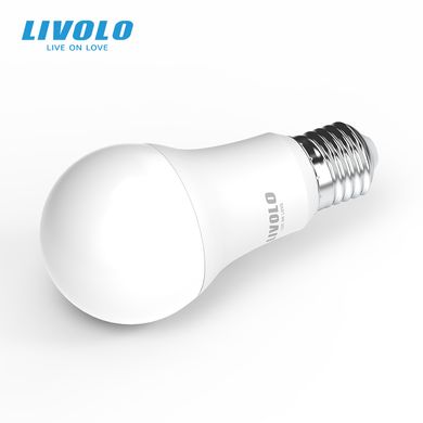 Розумна Wi-Fi лампочка E27 RGB 9W 220V Livolo