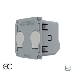 Smart EC intermediate touch switch 2 gang module Livolo