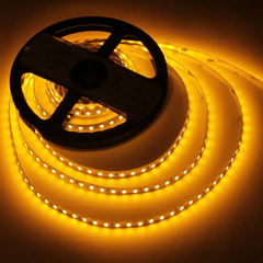 LED strip LED-STIL 2835 120 PCS, DC 12V, 9.6 W, IP33, yellow color
