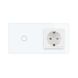 Remote touch dimmer 1 gang 1 socket Livolo