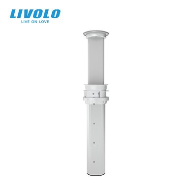 Умная Wi-Fi выдвижная тройная розетка с двойной USB и беспроводной зарядкой Livolo