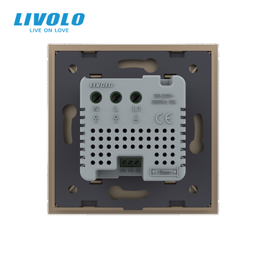 Умный программируемый терморегулятор с внешним датчиком температуры для теплого пола Livolo