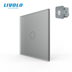 Комплект беспроводной сенсорный выключатель с реле Livolo
