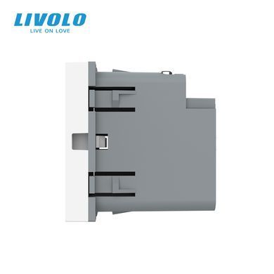 Механізм розетка USB Type-C з Power Delivery 45W Livolo