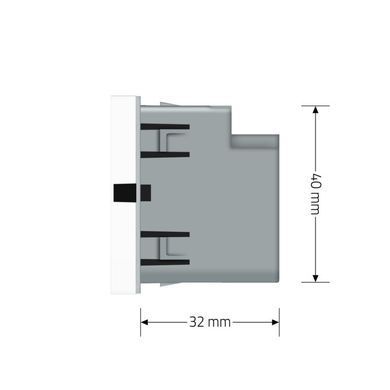 Механізм розетка USB Type-C з Power Delivery 45W Livolo