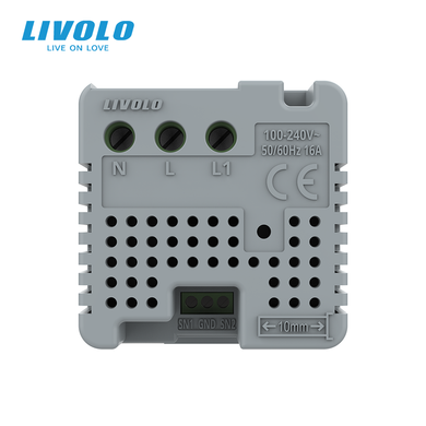 Wi-Fi touch programmable thermostat LIVOLO, module without frame