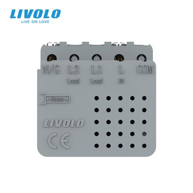 Механизм розетка USB Type-C с блоком питания 45W Livolo