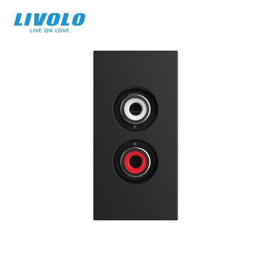 Audio RCA socket module Livolo