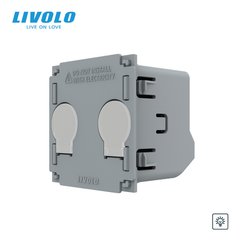 Dimmer touch switch 2 gang module Livolo