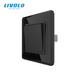 Mechanical 2 gang reset function switch Livolo