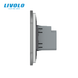 USB-A and USB-C Power Delivery 36W socket Livolo