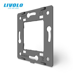 Mounting frame for the vertical installation of mechanical 2 gang switchs Livolo