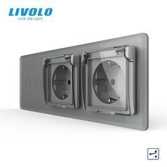 Сенсорний вимикач LIVOLO з розеткою