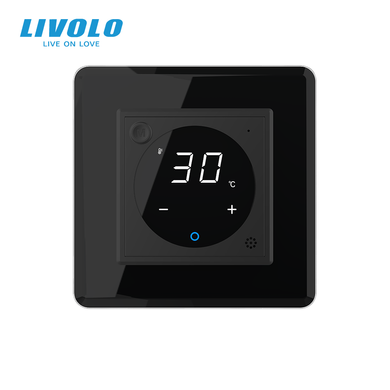 Smart thermostat with external temperature sensor Livolo