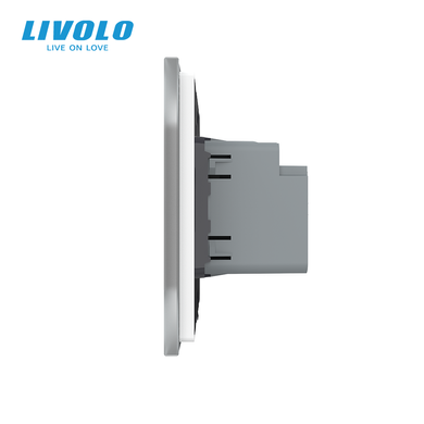 Розетка USB-A и USB-C с Power Delivery 36W Livolo