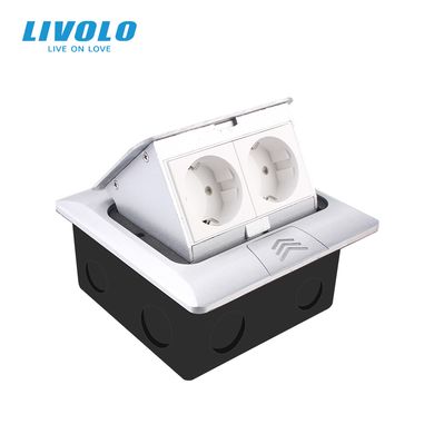 Double floor socket Livolo