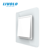 Одноклавишный перекрестный выключатель Livolo