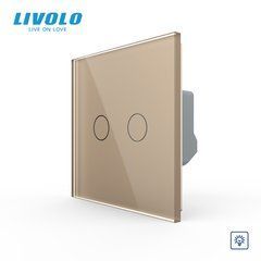 Сенсорный диммер 2 сенсора Livolo