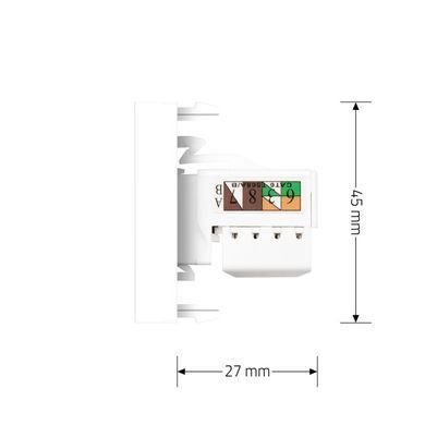 Механизм розетка интернет RJ-45 Livolo
