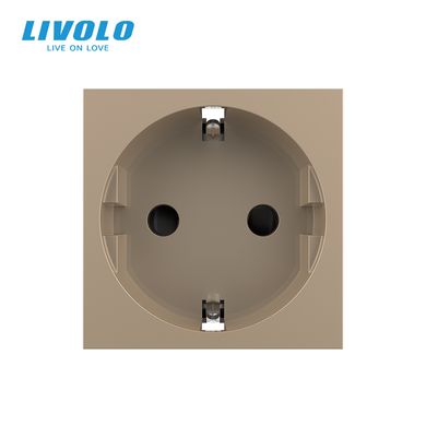 Screw-free wall power socket module Livolo