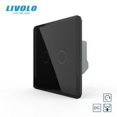 Momentary touch switch LIVOLO, 2 gangs, 12&ndash;24 V