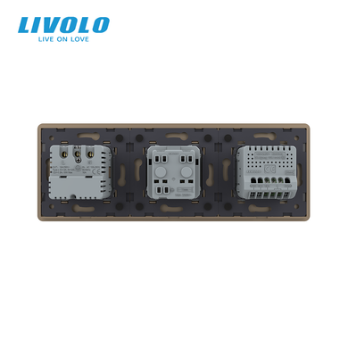Сенсорный выключатель LIVOLO с розеткой