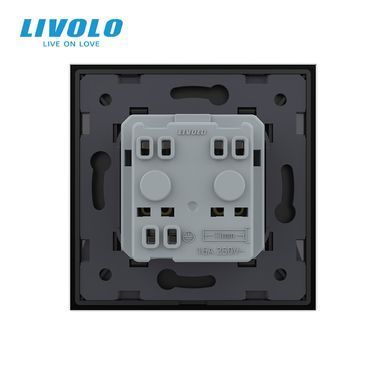 Розетка влагозащищенная с крышкой Livolo