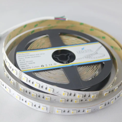 LED стрічка LED-STIL RGB+W 4000K, 18 W, 5050, 60 шт, IP33, 24V, 1100 LM