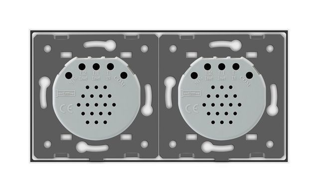 Розумний сенсорний ZigBee вимикач 3 сенсора Livolo