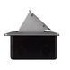 LIVOLO silver pop-up floor socket, earthed sockets, USB-A + RJ-45, recessed, smooth opening, IP44, aluminium, 145&times;145&times;65 mm