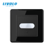 Wireless PIR switch LIVOLO black 2.5D