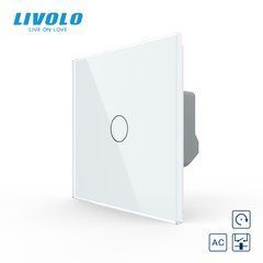 Сенсорная кнопка 1 сенсор Сухой контакт Livolo