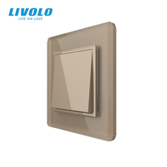 Одноклавишный перекрестный выключатель Livolo