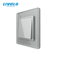 Одноклавишный перекрестный выключатель Livolo