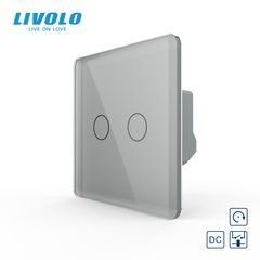 Momentary touch switch LIVOLO, 2 gangs, 12&ndash;24 V
