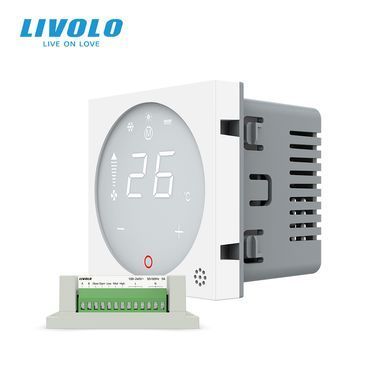 Модуль термостат управления конвектором фанкойлом Livolo