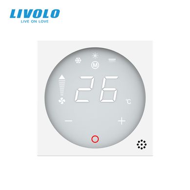 Thermostat for Fan Coil module Livolo