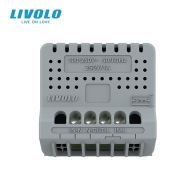 Безконтактний вимикач LIVOLO Sense, модуль без рамки, 5 А, 230 В, з нейтраллю, спрацювання до 8 см