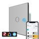 Розумний сенсорний прохідний/перехресний ZigBee вимикач 1 сенсор Livolo