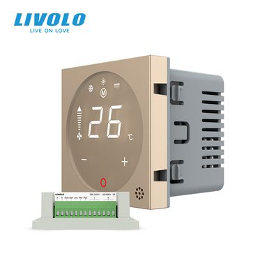 Модуль термостат керування конвектором фанкойлом Livolo