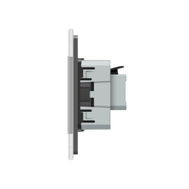 Wall power socket screw-free Livolo