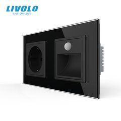 Двойная электрическая розетка LIVOLO