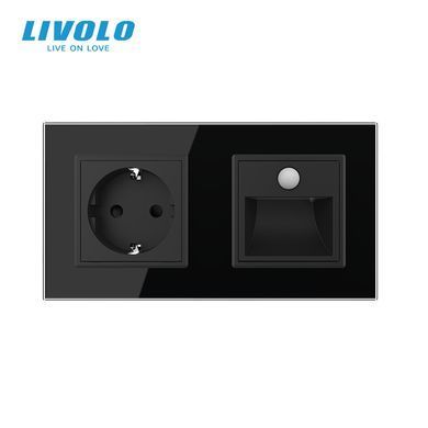 Двойная электрическая розетка LIVOLO
