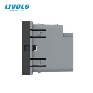 Механізм розетка USB Type-C з Power Delivery 45W Livolo