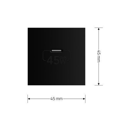 Механізм розетка USB Type-C з Power Delivery 45W Livolo