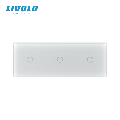 Сенсорный выключатель 3 сенсора Livolo