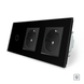 Touch dimmer switch 1 gang 2 socket Livolo
