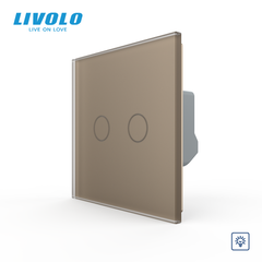 Сенсорный диммер 2 сенсора Livolo